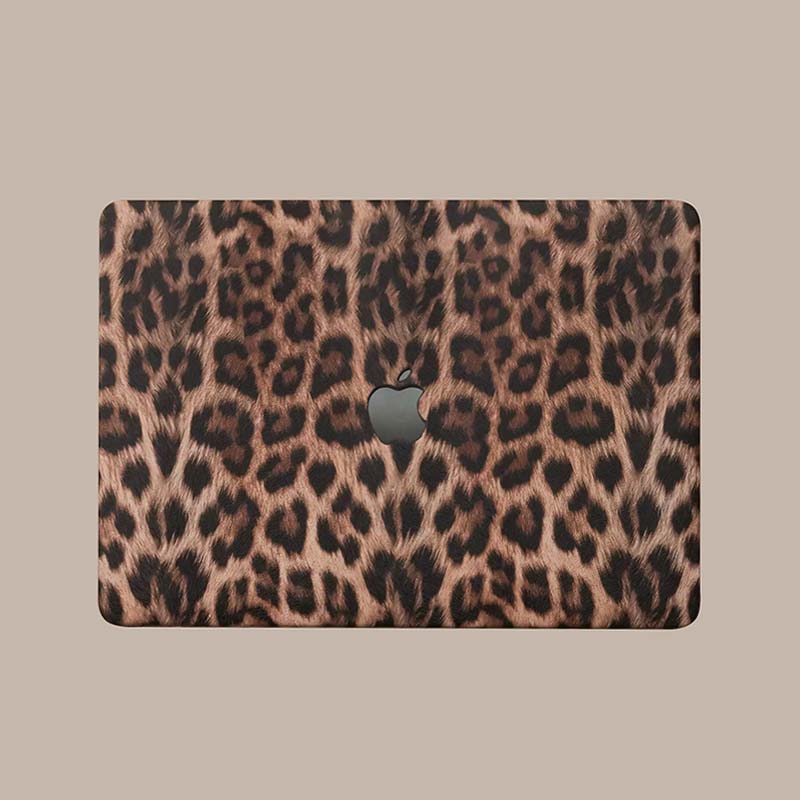 Leopard Print Macbook Case for Air M2 13.6 A2681 A3113 M3 A3240 M4 pro 14 14.2 A2442 A2779 A3112 Air 15 15.3 A2942 A3114 A3241 16 A2780 A2991 A3401 A3186