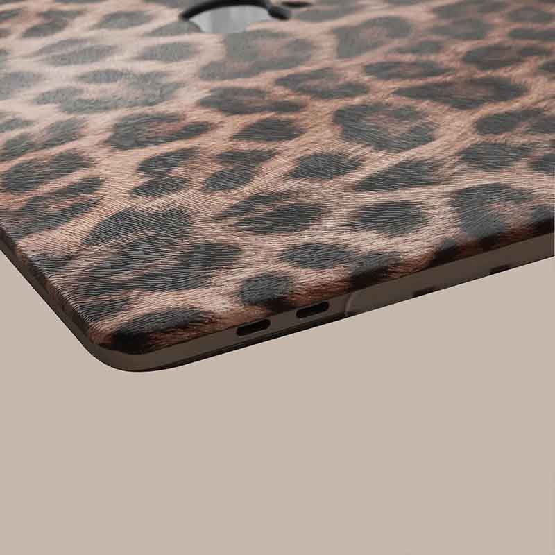 Leopard Print Macbook Case for Air M2 13.6 A2681 A3113 M3 A3240 M4 pro 14 14.2 A2442 A2779 A3112 Air 15 15.3 A2942 A3114 A3241 16 A2780 A2991 A3401 A3186